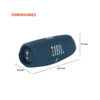 Picture of JBL CHARGE 5 - Portable Bluetooth Speaker with IP67 Waterproof and USB Charge out - Blue