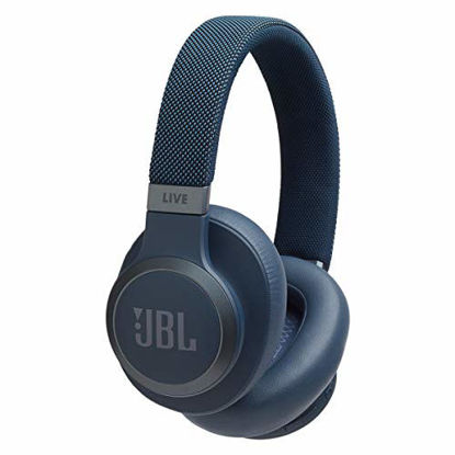 Picture of JBL LIVE 650BTNC - Around-Ear Wireless Headphone with Noise Cancellation - Blue (JBLLIVE650BTNCUAM)