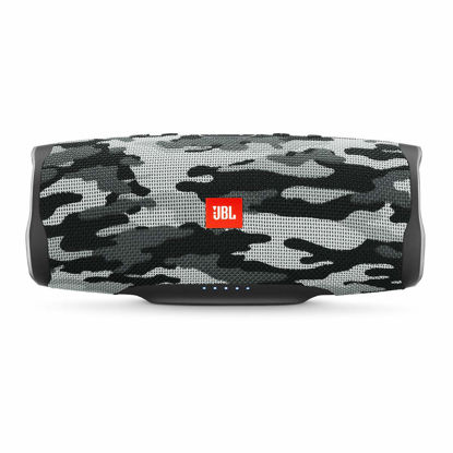Picture of JBL Charge 4 Portable Bluetooth Speaker (Black/White Camouflage)