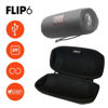 Picture of JBL FLIP 6 Waterproof Portable Speaker Bundle with gSport Carbon Fiber Case (Gray)