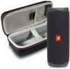 Picture of JBL Flip 5 Waterproof Portable Wireless Bluetooth Speaker Bundle with Megen Hardshell Protective Case - Black