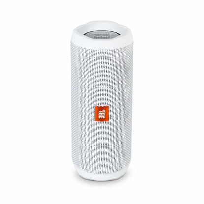Picture of JBL Flip 4 Waterproof Portable Bluetooth Speaker - White