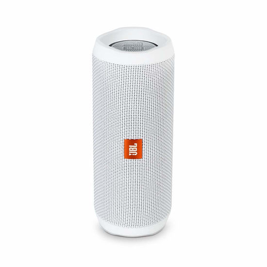 Picture of JBL Flip 4 Waterproof Portable Bluetooth Speaker - White