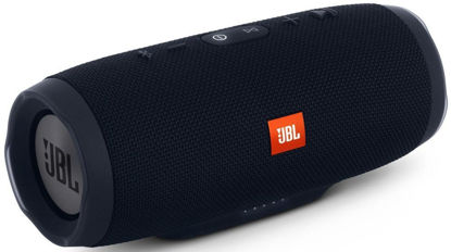 Picture of JBL Charge 3 Waterproof Portable Bluetooth Speaker (Black), 1