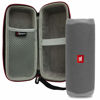 Picture of JBL FLIP 5 Portable Speaker IPX7 Waterproof On-The-Go Bundle with gSport Deluxe Hardshell Case (Gray)