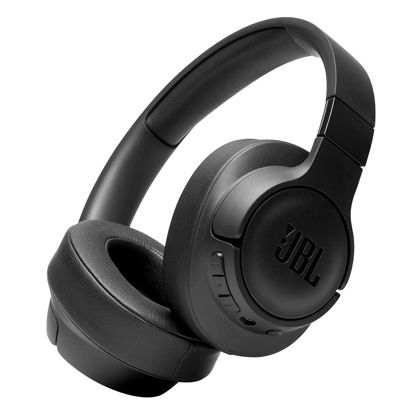 Picture of JBL Tune 710BT Wireless Over-Ear - Bluetooth Headphones with Microphone, 50H Battery, Hands-Free Calls, Portable (Black)