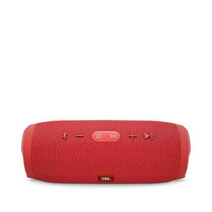 Picture of JBL Charge 3 - Waterproof Portable Bluetooth Speaker (Red)