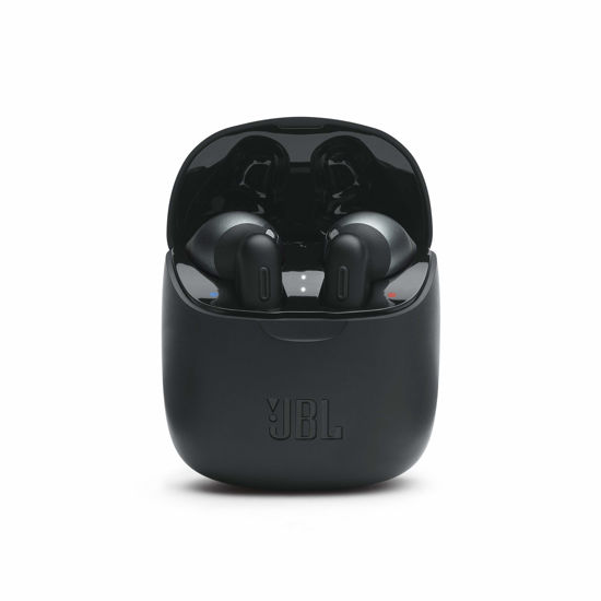 Picture of JBL Tune 225TWS True Wireless Earbud Headphones - Pure Bass Sound, Bluetooth, 25H Battery, Dual Connect, Native Voice Assistant (Black)