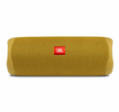 Picture of JBL FLIP 5 Waterproof Portable Bluetooth Speaker - Yellow (Renewed)