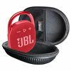 Picture of JBL Clip 4 Waterproof Portable Bluetooth Speaker Bundle with gSport Carbon Fiber Case (Red)