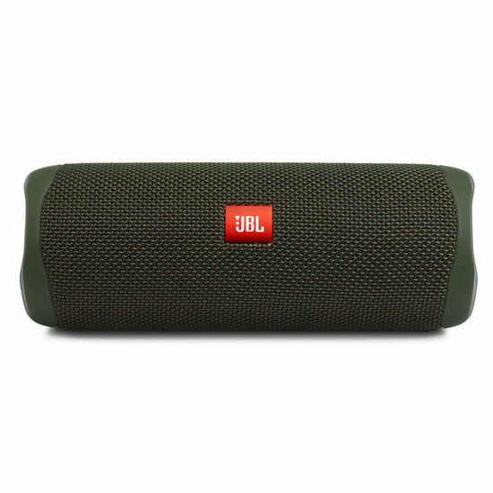 Picture of JBL FLIP 5 Waterproof Portable Bluetooth Speaker - Green (Renewed)