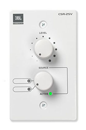 Picture of JBL Commercial CSR-2SV-WHT Remote Wall Volume Control for CSM Mixer White