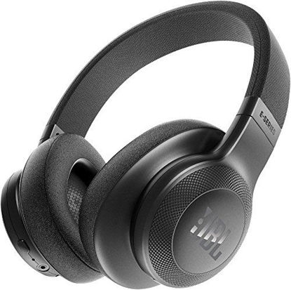 Picture of JBL E55BT Over-Ear Wireless Headphones Black (Renewed)