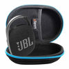 Picture of JBL Clip 4 Waterproof Portable Bluetooth Speaker Bundle with gSport EVA Hardshell Case (Black)