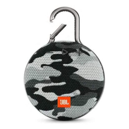 Picture of JBL Clip 3, Black Camo - Waterproof, Durable & Portable Bluetooth Speaker - Up to 10 Hours of Play - Includes Noise-Cancelling Speakerphone & Wireless Streaming