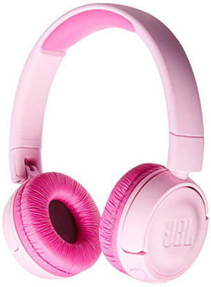 Picture of JBL JR 300BT - On-Ear Wireless Headphones for Kids - Pink