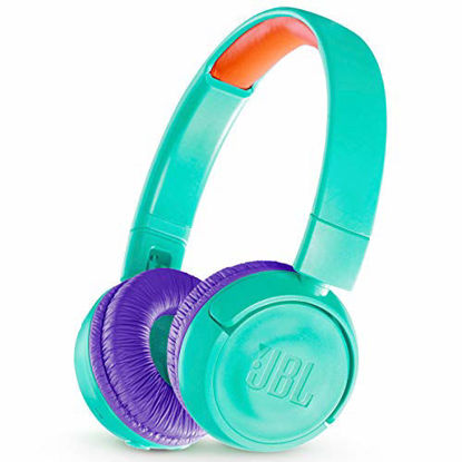 Picture of JBL JR 300BT - On-Ear Wireless Headphones for Kids - Teal