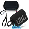 Picture of JBL GO 3 Waterproof Ultra Portable Bluetooth Speaker Bundle with Megen Hardshell Case (Black)