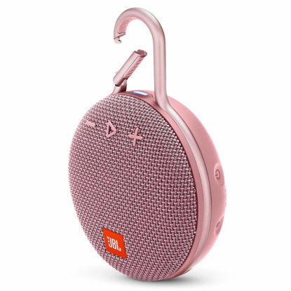Picture of JBL Clip 3 Portable Bluetooth Waterproof Speaker (Pink) (Renewed)