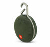 Picture of JBL Clip 3 Waterproof Portable Bluetooth Speaker - Green (Renewed)