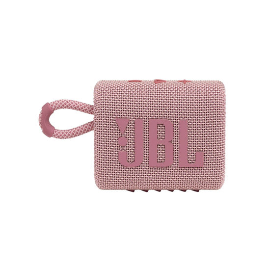 Picture of JBL Go 3: Portable Speaker with Bluetooth, Built-in Battery, Waterproof and Dustproof Feature - Pink