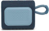 Picture of JBL GO 3 Waterproof Wireless Portable Bluetooth Speaker - Blue (Renewed)