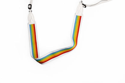 Picture of Polaroid Camera Strap Flat - Rainbow Stripe