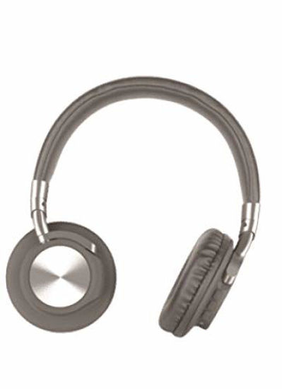 GetUSCart Polaroid Wireless Ultra Comfort Bluetooth Headphone Gray