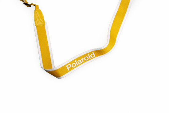 Picture of Polaroid Camera Strap Flat - Yellow Stripe