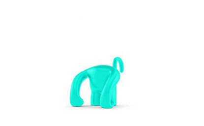 Picture of Polaroid Mr. Monkey Cube Holder, Blue