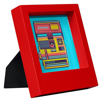 Picture of Polaroid Photo Desk Frame, 4x4, Red