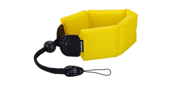 Picture of Polaroid Floating Flotation Wrist Strap (Yellow) for Underwater/Waterproof Cameras, Camcorders and Housings