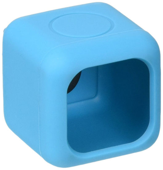 Picture of Polaroid Bumper Pendent Case (Blue) for the Polaroid CUBE, CUBE+ HD Action Lifestyle Camera - Includes 90cm Lanyard & Metal Hook