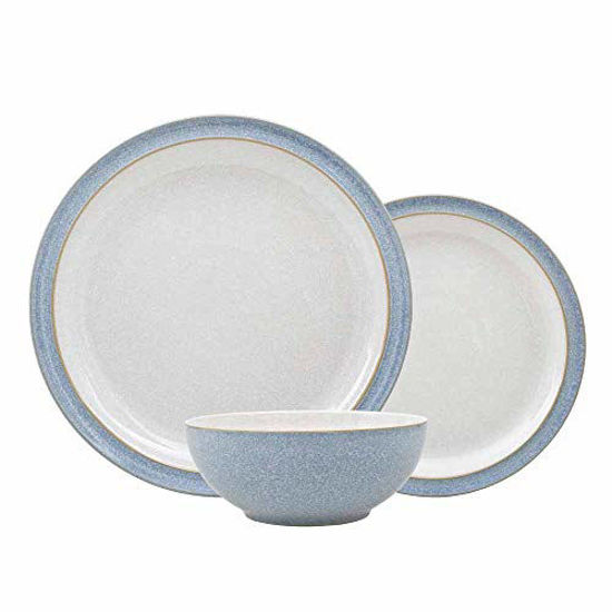 Picture of Denby Elements 12 Piece Dinner Set, Blue