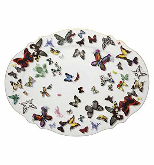 Picture of Large Platter-Christian Lacroix - Butterfly Parade