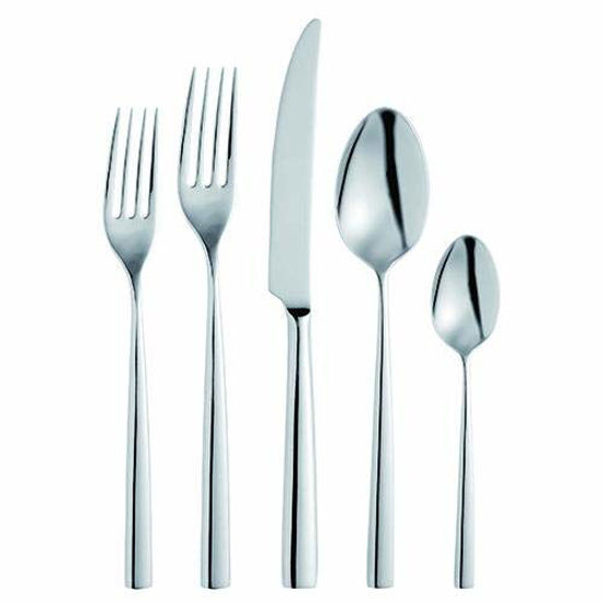 Picture of Broggi Luce 20 Piece Stainless Flatware Set, Service for 4, includes Storage/Gift Box