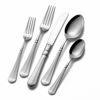 Picture of Mikasa French Countryside 65-Piece 18/10 Stainless Steel Flatware Serving Utensil Set, Service for 12 & French Countryside Stackable Bowls, Set of 5