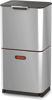 Picture of Joseph Joseph 30060 Intelligent Waste Totem Max Kitchen Trash Can and Recycle Unit with Compost Bin, 60 Liter/16 Gallon, Stainless Steel