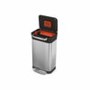 Picture of Joseph Joseph 30030 Intelligent Waste Titan Trash Can Compactor, 8 gallon / 30 liter, Stainless Steel