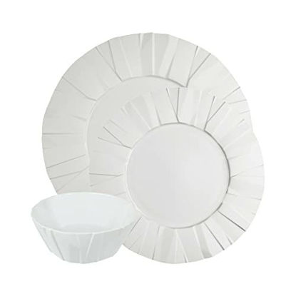 Picture of Vista Alegre Matrix Porcelain 3 Piece Place Setting