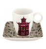 Picture of Vista Alegre Alma Do Porto Coffee Cup and Saucer, Set of 4 with Gift Box