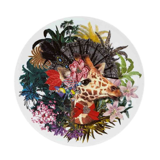 Picture of Vista Alegre Christian Lacroix - Love Who You Want - Charger Plate Dona Jirafa