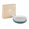 Picture of Denby Studio Blue 4-Pc. Coupe Dinner Plate Set