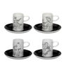 Picture of Vista Alegre Fado - Set 4 Coffee Cups & Saucers