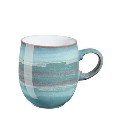 Picture of Denby Azure Coast Large Curve Mugs, Set of 4