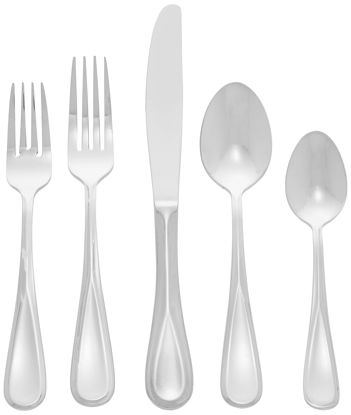 Picture of Mikasa Bravo 20-Piece 18/10 Stainless Steel Flatware Set , Service for 4