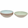 Picture of Denby Always Entertaining Deli 4 Piece Pasta Bowl Set, Stone, Blue/Pink/Yellow/Green, Four