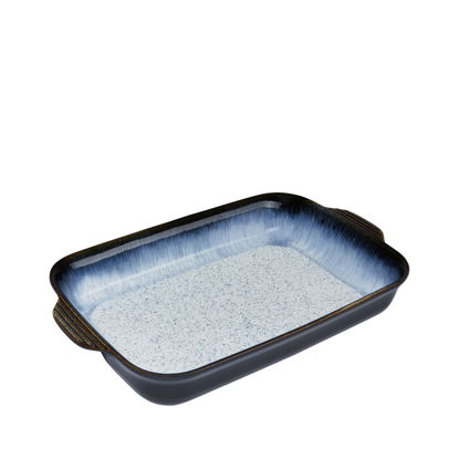 Picture of Denby USA Halo Alt Large Rectangular Oven Dish, Blue