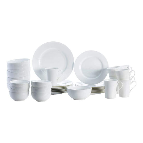 Picture of Mikasa 5225580 40 Piece Delray Bone China Dinnerware Set