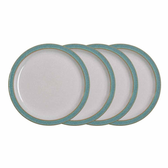 Picture of Denby Elements 4 Piece Dinner Plate Set, Green